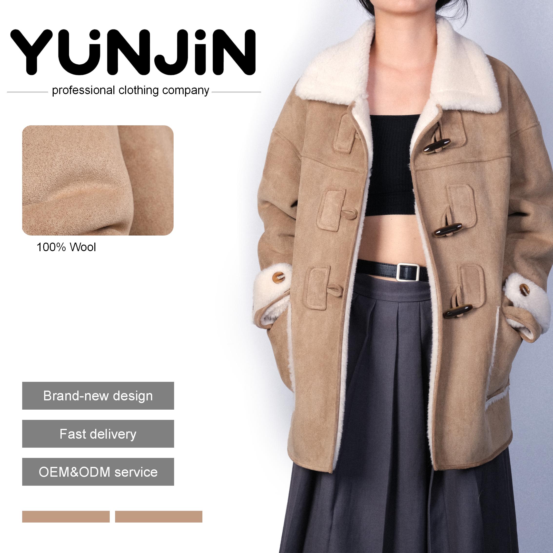 YUNJIN New Arrival Women's Lamb Wool & Sheep