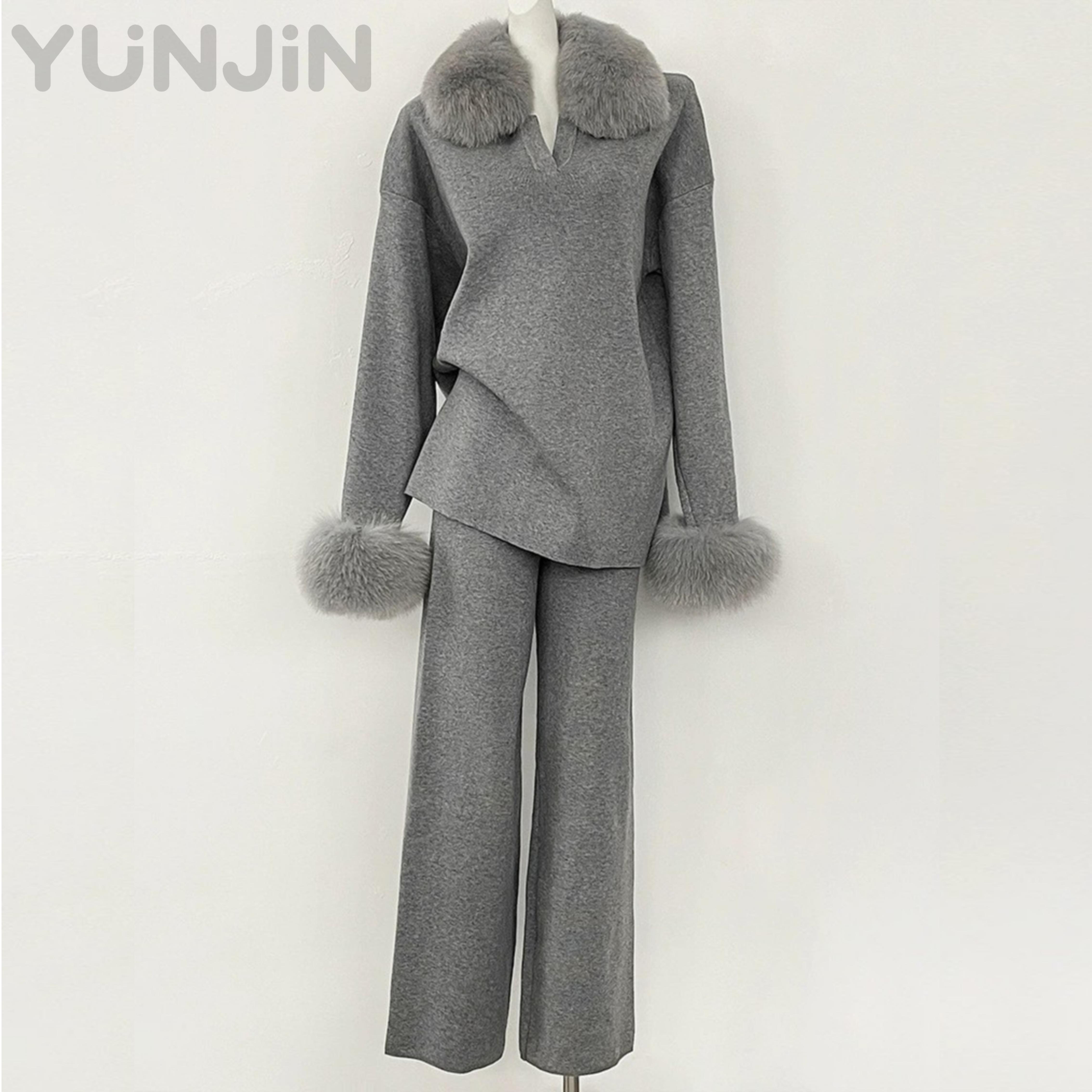 New Natural Genuine Fox Fur Collar Fur Trim